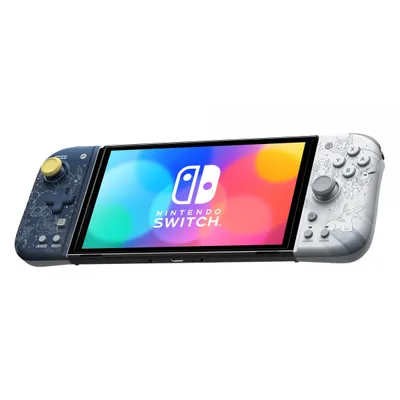 Zdjęcie produktu dla Hori Split Pad Compact Eevee, Gamepad, Nintendo Switch, Nintendo Switch OLED, D-pad, Przycisk Turbo, Niebieski, Biały, 192 mm, 153 mm