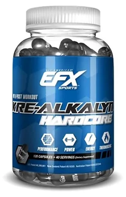 Productafbeelding van Efx Kre-Alkalyn Hardcore, 120 capsules
