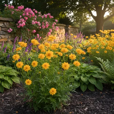 Produktbild von Coreopsis gr. Presto Staude gelb, 3er-Set, Topfgröße 9 cm, Höhe 20 cm, winterhart
