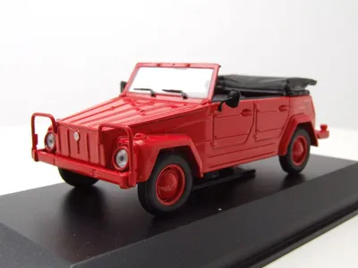 Produktbild von VW 181 Kurierwagen 1979 rot Modellauto 1:43 Maxichamps