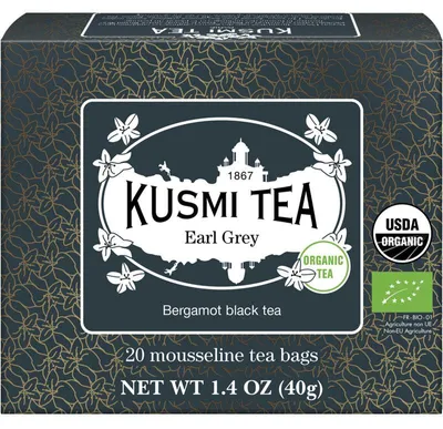 Image de Kusmi Tea Thé noirEarl Greyà la bergamote, 40 g