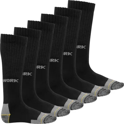 Produktbild von MT Herren Arbeits- und Freizeitsocken (6 Paar) Robuste Work Kniestrümpfe - WORK-Logo 39-42