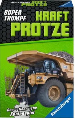 Immagine prodotto di Ravensburger Supertrumpf Kraftprotze, Kartenspiel, Trumpf, Trumpfspiel, ab 7 Jahren, 20695
