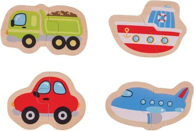 Produktbild von Puzzle - Transportmittel - 8 Teile