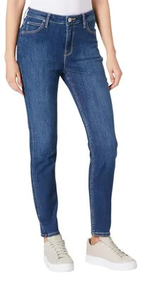Produktbild von Damen Lee Scarlett Skinny High Waist Denim Röhrenhose Klassisch W25