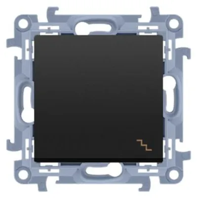 Immagine prodotto di SIMON 10 Interruttore rapido nero montato a filo CW6C.01/49
