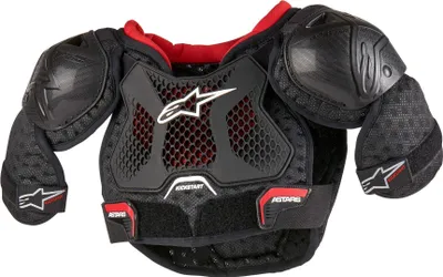 Immagine prodotto di Alpinestars Bionic Action Kickstart protezione toracica per bambini, nero/rosso, 7 - 9