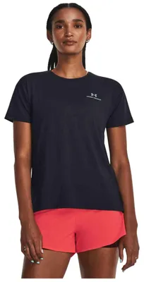 Produktbild von Under Armour Rush Energy 2.0 Kurzarm-t-shirt Schwarz XS Frau Schwarz XS