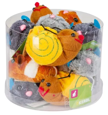 Produktbild von Kerbl Cat Pet Toy Teddy 7 cm [83224]