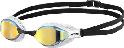 Produktbild von Arena Airspeed Mirror Schwimmbrille - Weiß / Kupfer  | Größe: UNI