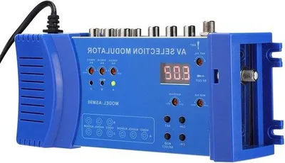 Obrázek produktu pro Kompaktní zesilovač televizního signálu, UHF-RF modulátor, 100–240 V