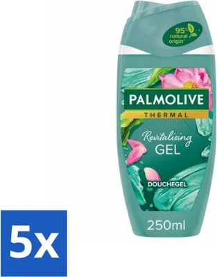 Obrázok produktu pre Palmolive Thermal Revitalizujúci sprchový gél 250 ml – výhodné balenie – 5 kusov