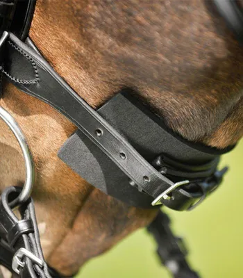 Obrázek produktu pro Podložka pod snaffle Waldhausen černá