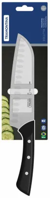 Produktbild von Tramontina SOLUTTA Santokumesser, Kochmesser, Messer, Klinge 18.4 cm, Edelstahl, 24256-107