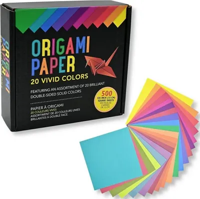 Produktbild von Farbiges Origamipapier 500 Stück