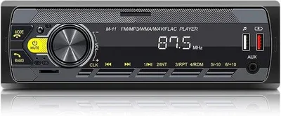 Obrázek produktu pro Autorádio DIN s technologií Bluetooth, FM a přehrávačem MP3 a ovládáním přes aplikaci