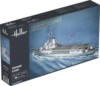 Productafbeelding van Heller Jeanne d'Arc, schaal 1:400, artikelnummer 81034