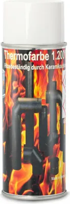 Immagine prodotto di Vernice per stufe 1200°C vernice speciale per stufe termo vernice termo vernice COLOURLESS kla spray camino
