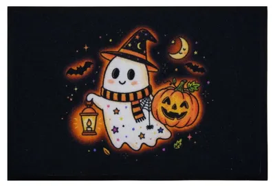 Produktbild von 40x60 cm Fußmatte Halloween-Geist 40x60 cm