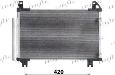 Produktbild von FRIGAIR 0815.3033 Kondensator Klimaanlage Klimakondensator für TOYOTA Yaris Schrägheck (P9)