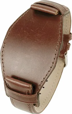 Produktbild von Minott Ersatzband Uhrenarmband Leder Unterlegband 18mm Braun 203161818