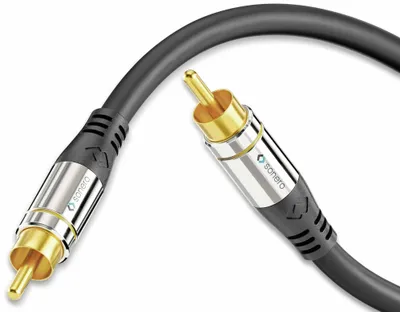 Obrázek produktu pro SONERO Cinch kabel 2,00 m, černý