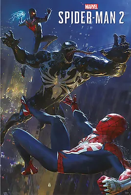 Zdjęcie produktu dla SpiderMan 2 Plakat Marvel 61 x 91,5 cm