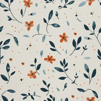 Produktbild von OUTDOOR DEKOSTOFFE OXFORD - Motiv Blumen I DX5112