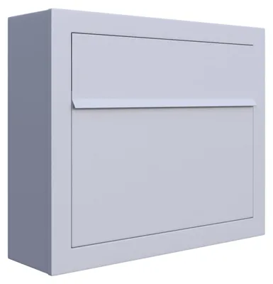 Produktbild von Wandbriefkasten Elegance in Weiß