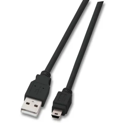 Immagine prodotto di EFB K5250SW.0,5V2 EFB USB2.0 Kabel A-Mini B (5polig),St.-St.,0.5m,sw,Classic