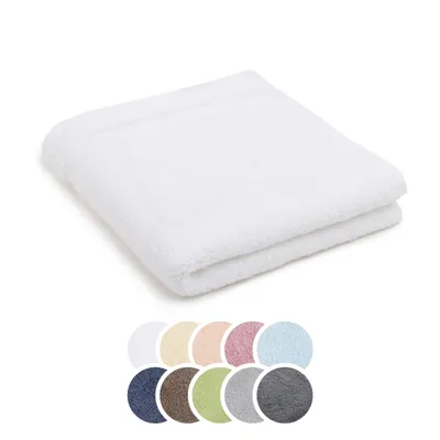 Produktbild von liebling Handtuch Baumwolle Zero Twist, Serie Lille, 600 gr. / m², 50 x 100 cm, 60 Grad, ultra weich, saugstark, weiß