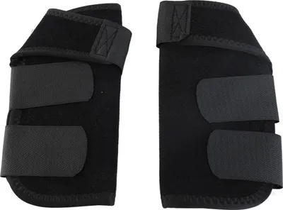 Produktbild von Pferdestiefel Schutz des Neoprenschocks absorbierendem Aufprallverstellbare Beinwächter für Ausdauertraining Schwarz S
