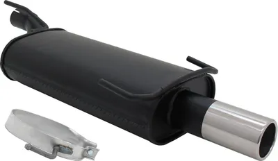 Zdjęcie produktu dla Sportowy układ wydechowy Novus dla Opel Astra F / Opel Kadett E tłumik tylny 1x76mm