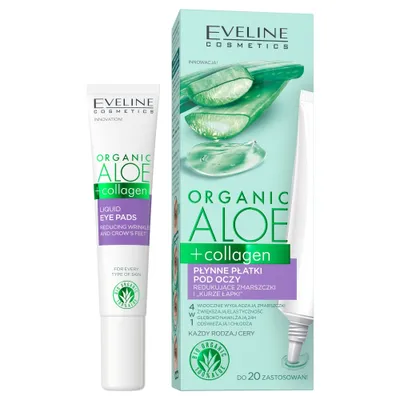 Produktbild von Eveline Bio-Aloe + Kollagen Augenpflaster 20ml