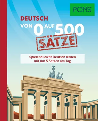 Zdjęcie produktu dla PONS Von 0 auf 500 Sätze Deutsch