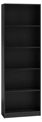 Produktbild von Klassisches Bücherregal Onyx mit 5 Fächern, Breite: 40 cm