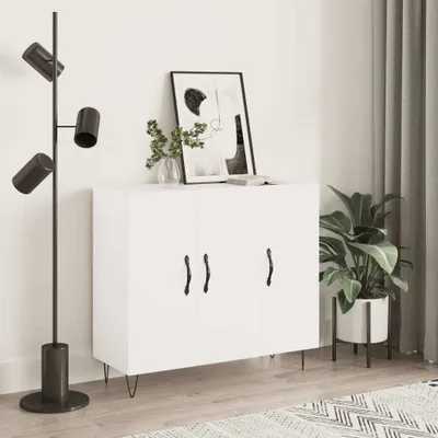 Obrázok produktu pre vidaXL Príborník biely 90x34x80 cm Drevo