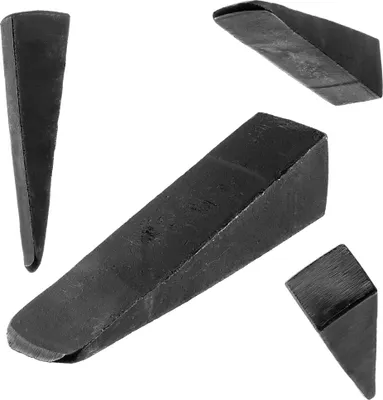 Produktbild von KADAX Geschmiedeter Keil zum Spalten von Holz. Spaltung von Brennholz. Starker 1-kg-Stahlspalter