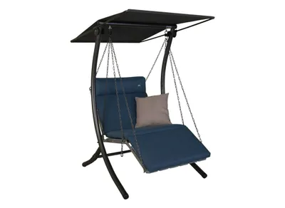 Produktbild von Hollywoodschaukel 1-Sitzer Luxus Smart denim
