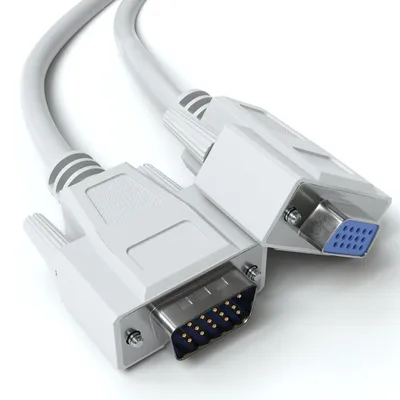Produktbild von 3m VGA Verlängerungskabel Monitor Verlängerung SUB-D 75 Ohm Kabel PC 15 Polig