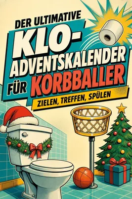 Produktbild von Der ultimative Klo-Adventskalender für Korbballer