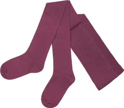 Produktbild von Damen Strumpfhose aus Baumwolle Glatt Unifarben Anemone Größe 54-56