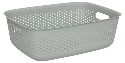 Produktbild von Korb "tila" 10l salbei aus kunststoff - 5 five simply smart