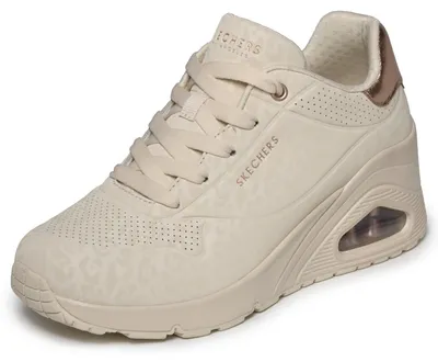 Produktbild von Skechers Damen UNO Wedge Safari Daze Turnschuhe, White, 37.5 EU