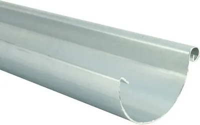 Produktbild von Marley Dachrinne NW 150 mm, 2 m, halbrund, titan-zink