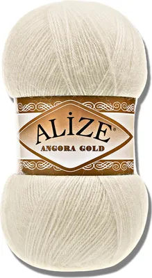 Immagine prodotto di Alize 1x 100 g lana Angora Gold, tinta unita, uncinetto, lavoro a maglia (1)