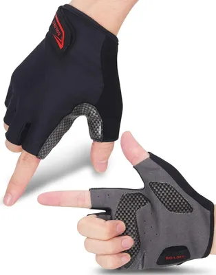 Produktbild von Atmungsaktive Fahrradhandschuhe mit Halbfinger – Komfort und Stil für Ihr Radabenteuer M