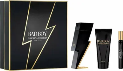 Image de Carolina Herrera - Bad Boy set 100 ml EDT + mini + 75 ml SG