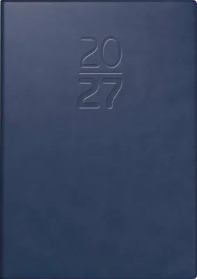 Produktbild von 2027 BRUNNEN Taschenkalender7x10cm blau