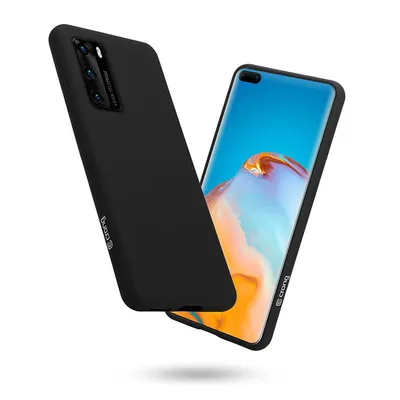 Produktbild von Crong Color Cover - Huawei P40 Hülle (Schwarz)